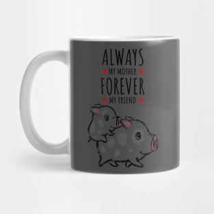 Cute Pig Mother. Mug